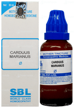 Sbl Carduus Marianus Q Mother Tincture 30Ml Sbl Carduus Marianus Q Mother Tincture 30Ml